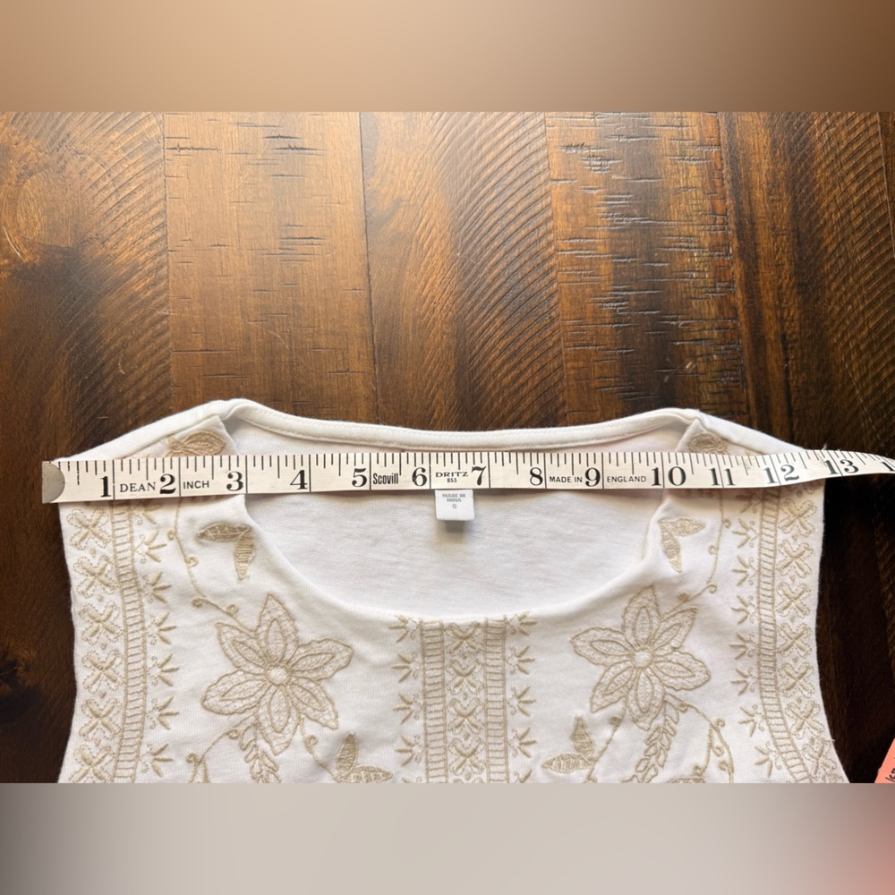 J.Jill Luxurious Embroidered Side-Tie Knit‎ Dress size Small - Picture 11 of 16